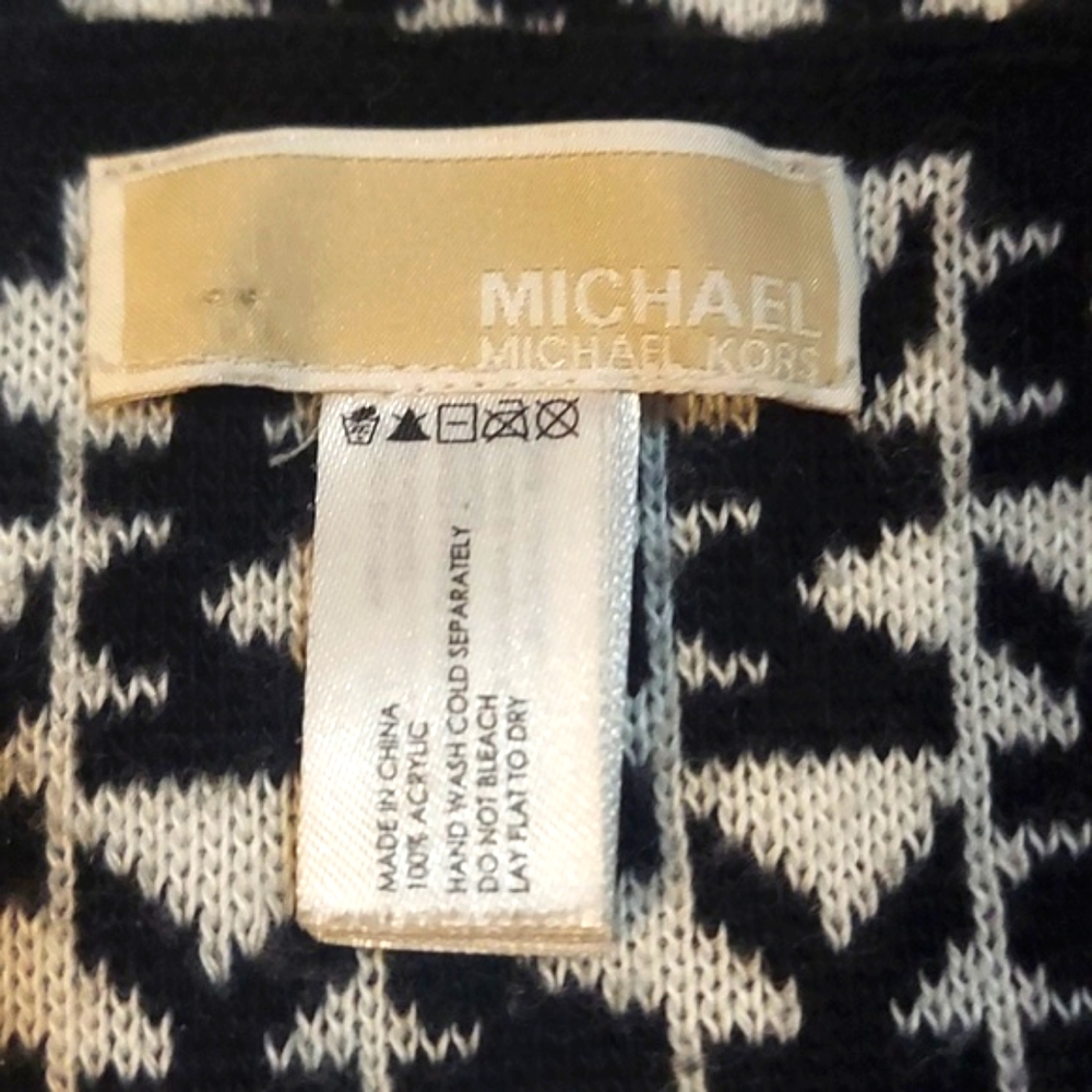 Michael Kors Reversible Monogram Infinity Scarf - image 4